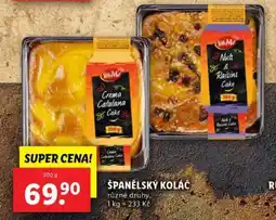 Lidl ŠPANĚLSKÝ KOLÁČ nabídka