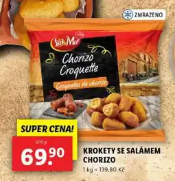 Lidl KROKETY SE SALÁMEM CHORIZO nabídka