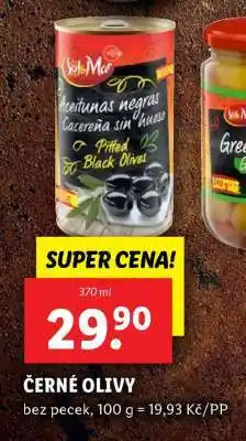 Lidl ČERNÉ OLIVY nabídka