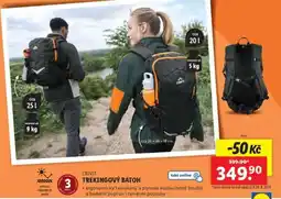 Lidl CRIVIT TREKINGOVÝ BATOH nabídka