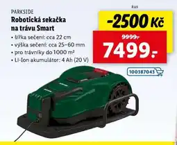 Lidl PARKSIDE Robotická sekačka na trávu Smart nabídka