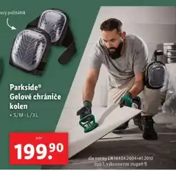 Lidl PARKSIDE GELOVÉ CHRÁNIČE KOLEN nabídka