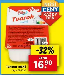 Lidl Tvaroh tučný nabídka