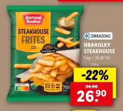 Lidl Hranolky Steakhouse nabídka