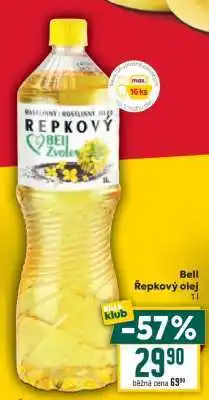 Billa BELL Řepkový olej nabídka