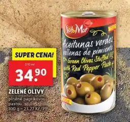 Lidl Zelené olivy nabídka