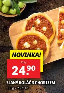 Lidl SLANÝ KOLÁČ S CHORIZEM nabídka