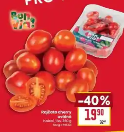 Billa Rajčata cherry oválná nabídka