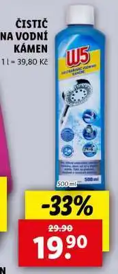 Lidl W5 Čistič na vodní kámen nabídka