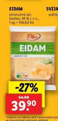 Lidl Eidam nabídka