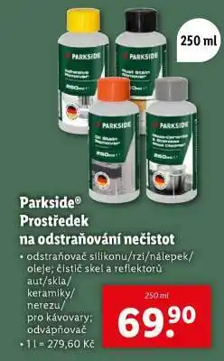 Lidl Parkside Prostředek na odstraňování nečistot nabídka