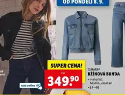 Lidl Džínová bunda nabídka