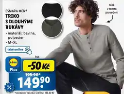 Lidl Triko s dlouhými rukávy nabídka