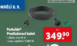 Lidl Prodlužovací kabel nabídka
