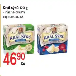 Žabka Král sýrů nabídka