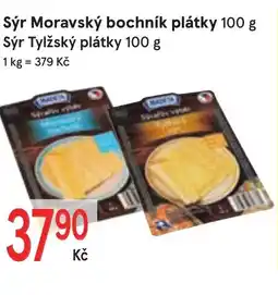 Žabka Sýr Moravský bochník plátky nabídka