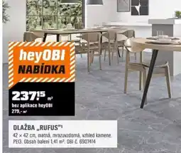 OBI Dlažba „rufus" nabídka