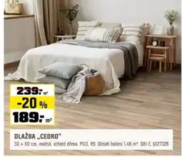 OBI Dlažba „cedro" nabídka