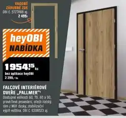 OBI Falcové interiérové dveře „pallmer" nabídka