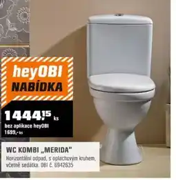 OBI Wc kombi „merida” nabídka