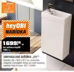 OBI Umyvadlová skříňka „efi" nabídka