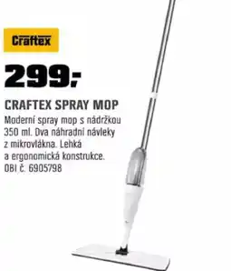 OBI Craftex spray mop nabídka