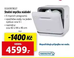 Lidl SILVERCREST Stolní myčka nádobí nabídka