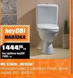 OBI WC kombi „merida" nabídka
