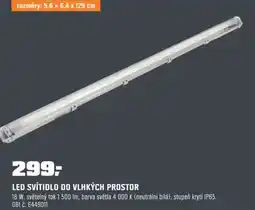 OBI Led svítidlo do vlhkých prostor nabídka