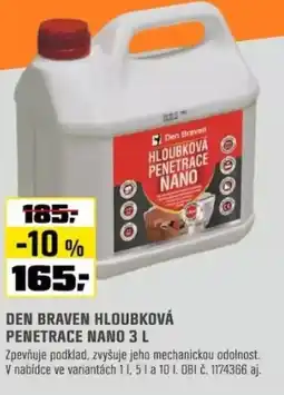 OBI Den braven hloubková penetrace nano nabídka