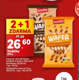 Lidl Trubíčky nabídka