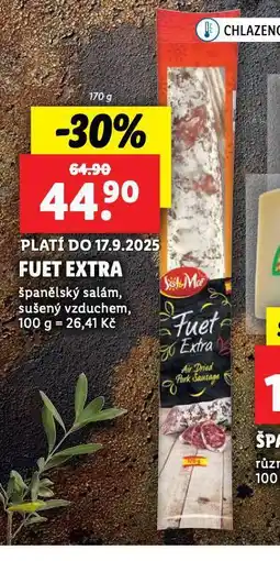Lidl Fuet extra nabídka