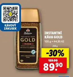 Lidl Instatní káva gold nabídka