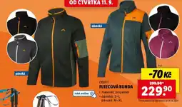 Lidl Fleecová bunda pánská nabídka