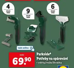 Lidl Sortiment na opravy - nože nabídka