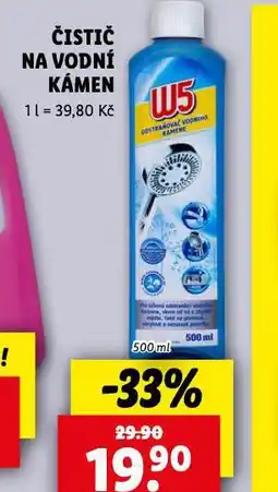 Lidl Čistič na vodní kámen nabídka