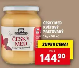 Lidl Čerstvý med květový pastovaný nabídka