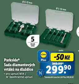 Lidl Sada diamantových vrtáků na dlaždice nabídka