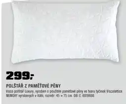 OBI Polštář z paměťové pěny nabídka
