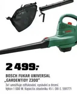 OBI Bosch fukar universal ,,gardentidy 2300" nabídka