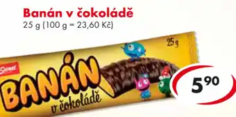 CBA Banán v čokoládě nabídka