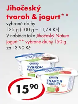 CBA Madeta Jihočeský tvaroh & jogurt nabídka
