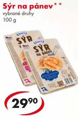 CBA Madeta Sýr na pánev nabídka