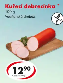 CBA Kuřecí debrecínka nabídka