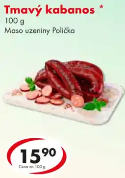 CBA Tmavý kabanos nabídka