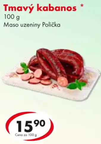 CBA Tmavý kabanos nabídka