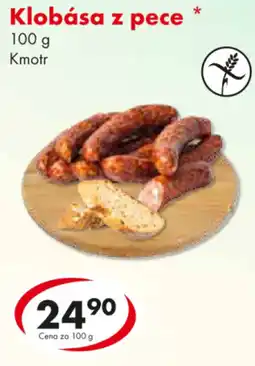CBA Klobása z pece nabídka