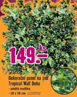 Hornbach Dekorační panel na zeď Tropical Wall Deko nabídka