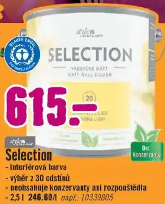Hornbach Selection nabídka