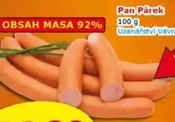ESO MARKET Pan Párek nabídka
